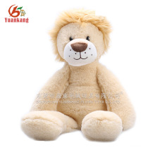 China factory price stuffed animal toy sitting lion brown plush